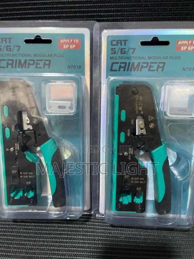 Rj 45 Crimper Tool Pass Through