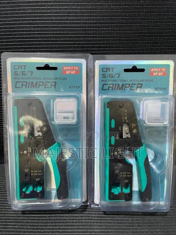 Rj 45 Crimper Tool Pass Through photo 2