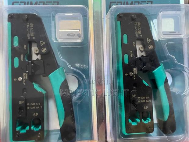Rj 45 Crimper Tool Pass Through photo 3
