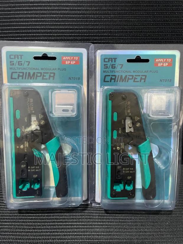 Rj 45 Crimper Tool Pass Through photo 4
