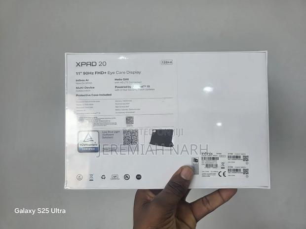 New Infinix Xpad 20 128 GB Silver photo 2