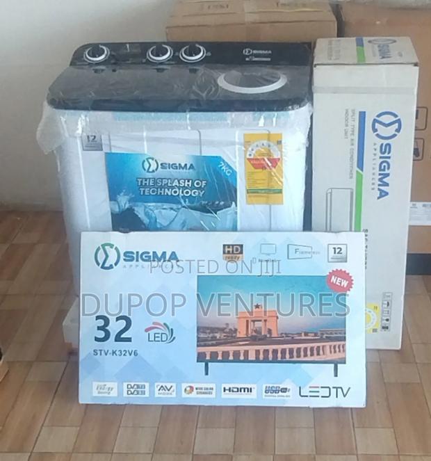 Combo Sales Washing Machine 7kg 1.5hp Ac 32 Inches Tv