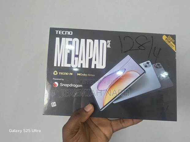 New Tecno Megapad 11 128 GB Black