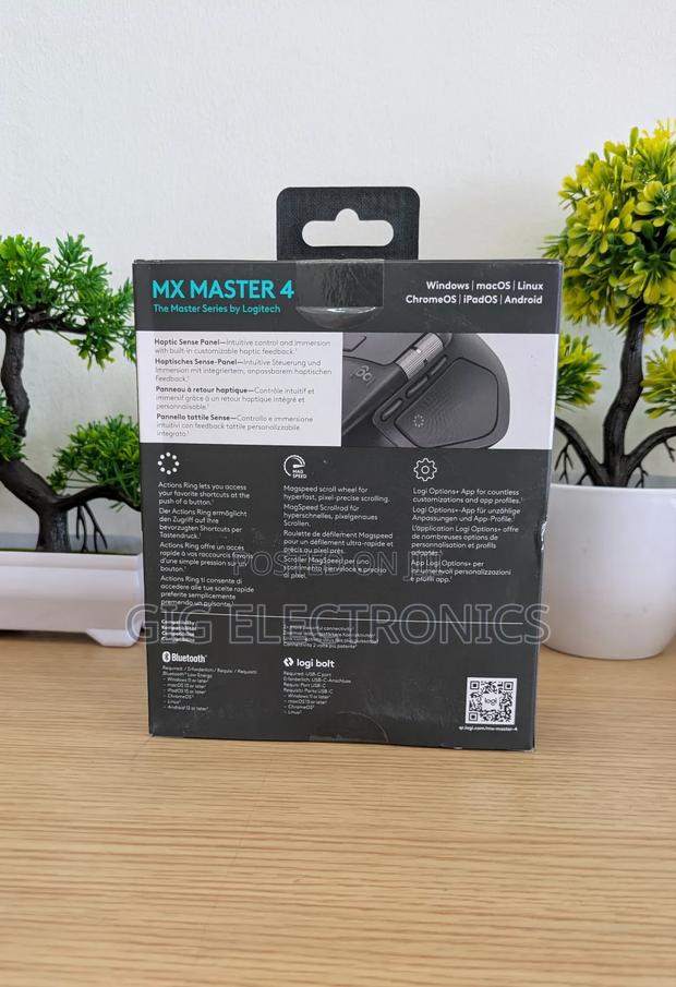 Logitech Mx Master 4 Wireless Mouse (Black) photo 3