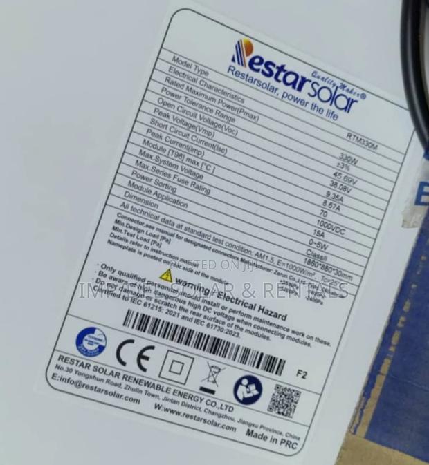 330w Mono Solar Panel photo 6
