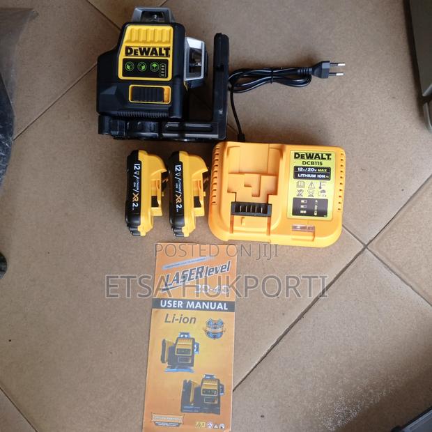 Dewalt Dw089lg 3d/4d Lines Degree Vertical Lines Laser Level FRM Italy photo 3