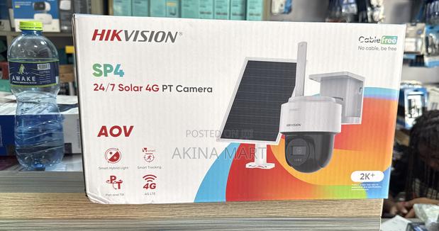 Hikvision Solar Pt Camera 4g 24/7 Aov Sp4