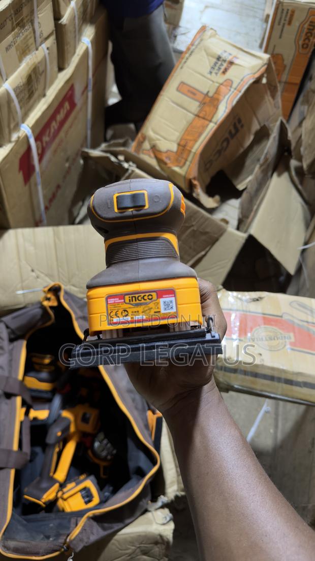Ingco 20v Cordless Palm Sander