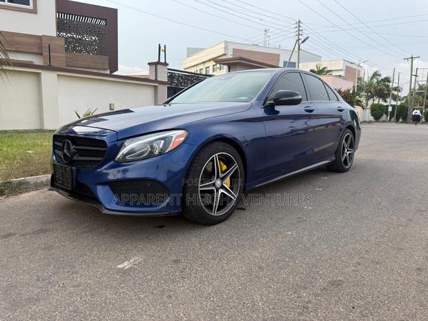 Mercedes-Benz C300 Luxury 4matic Sedan AWD (2.0L 4cyl 7A) 2017 Blue