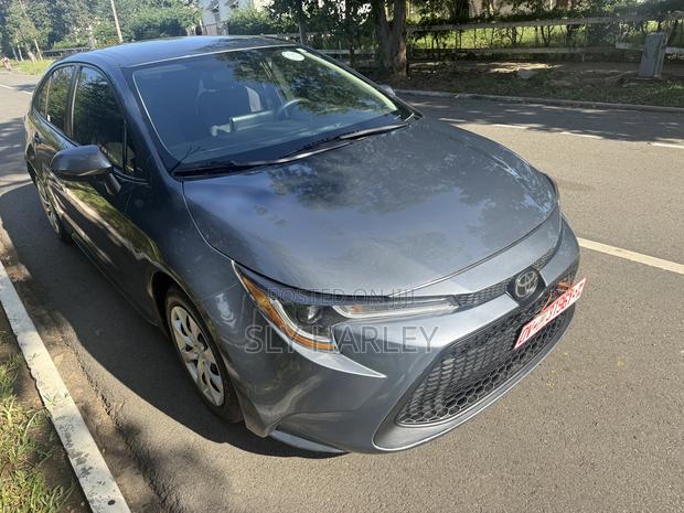 Toyota Corolla LE 2021 Gray photo 4