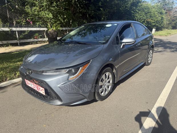 Toyota Corolla LE 2021 Gray photo 9