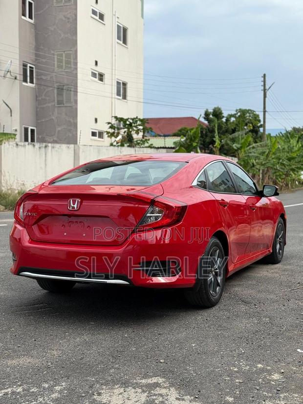Honda Civic EX 2021 Red photo 3