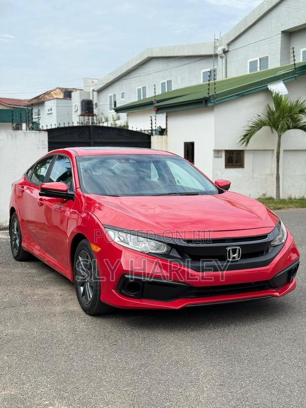 Honda Civic EX 2021 Red photo 6