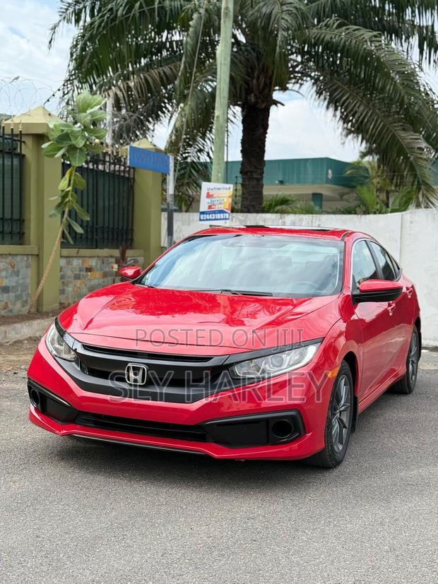 Honda Civic EX 2021 Red photo 10