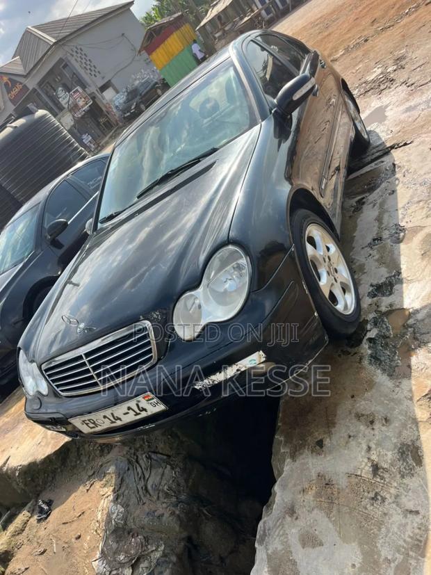 Mercedes-Benz C180 2007 Black