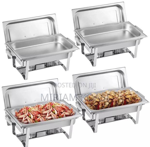 4 Packs Chafing Dishes: Rent