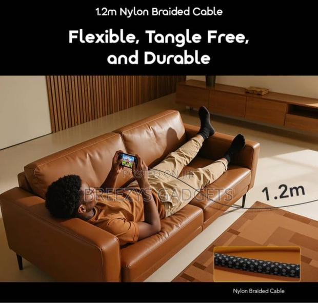 Oraimo Digiline 100 Watts Type C to C Data Cable With Display photo 9