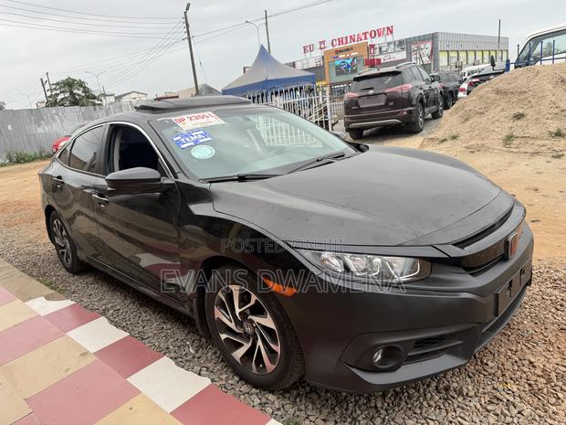Honda Civic EX-L Sedan 2018 Black