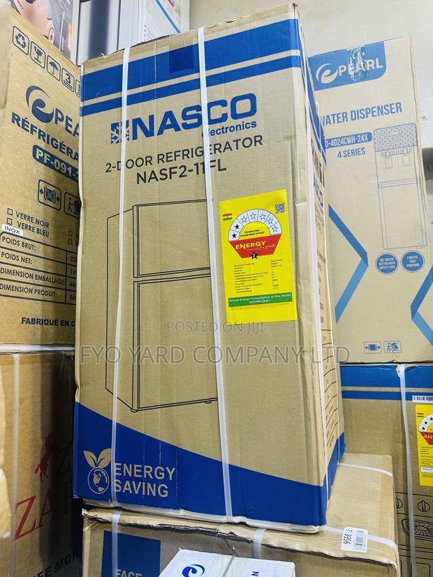 100% CFC Free Nasco 86 Liters Table Top Double Fridge
