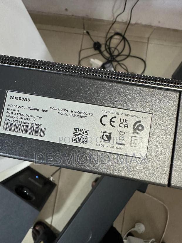 Samsung Sound Bar-Wireless Subwoofer Hw-Q800c Wifi, Bluetooth,Airplay photo 7