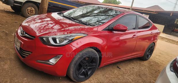 Hyundai Elantra SE 4dr Sedan (1.8L 4cyl 6A) 2015 Red photo 2