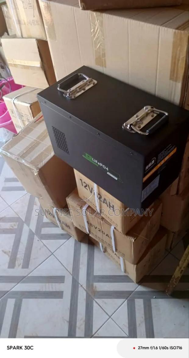 Solar Lithium Battery 12.8v 100ah photo 2