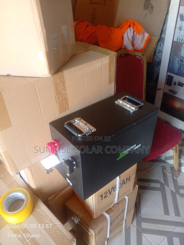 Solar Lithium Battery 12.8v 100ah photo 5