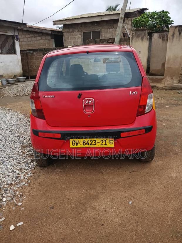 Hyundai I10 2010 Red photo 3