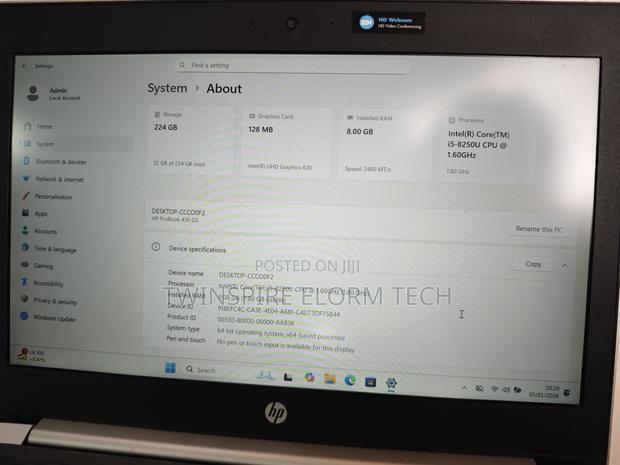 Laptop HP ProBook 430 G5 8GB Intel Core I5 SSD 256GB photo 2