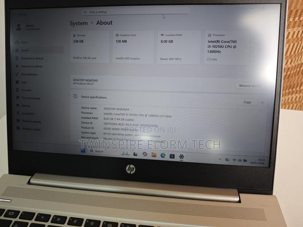 Laptop HP ProBook 440 G7 8GB Intel Core I5 SSD 256GB photo 4
