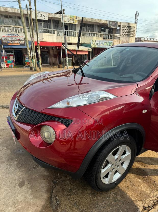 Nissan Juke SV AWD 2012 Burgundy photo 3