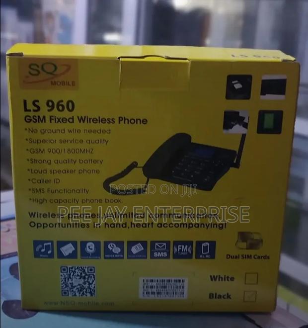 Sq Mobile Ls 960 Dual Sim Gsm Wireless Landline Desktop Phone photo 2