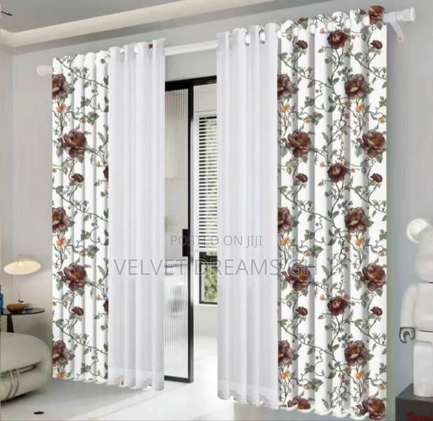 4pcs Curtain Set Beauty Privacy Combined photo 8