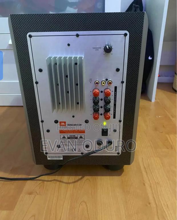 Powerful JBL Down Firing Active Subwoofer Deep Warm Bass Magnetic photo 5