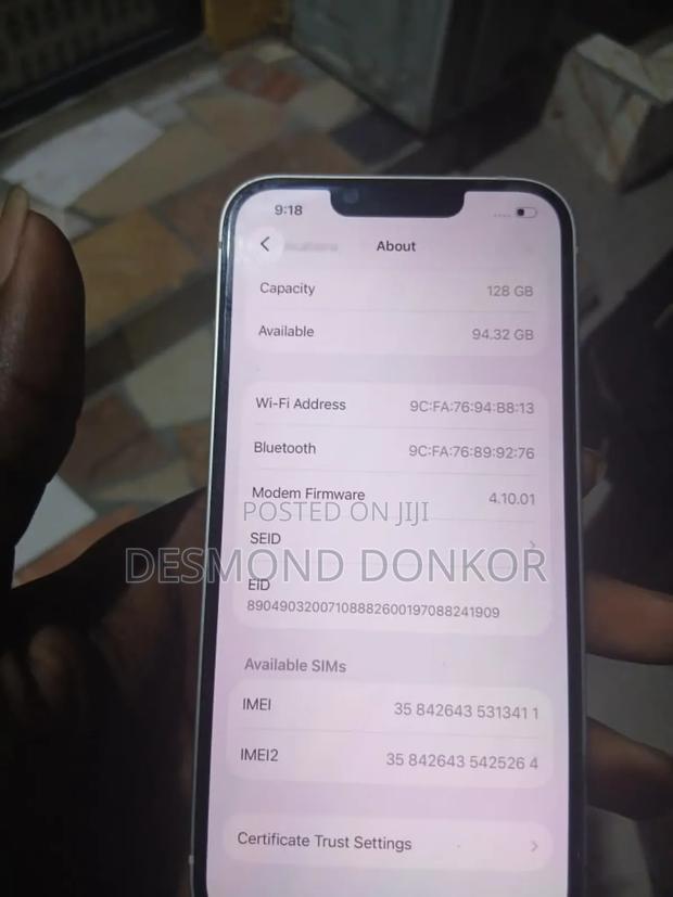 Apple iPhone 14 128 GB White