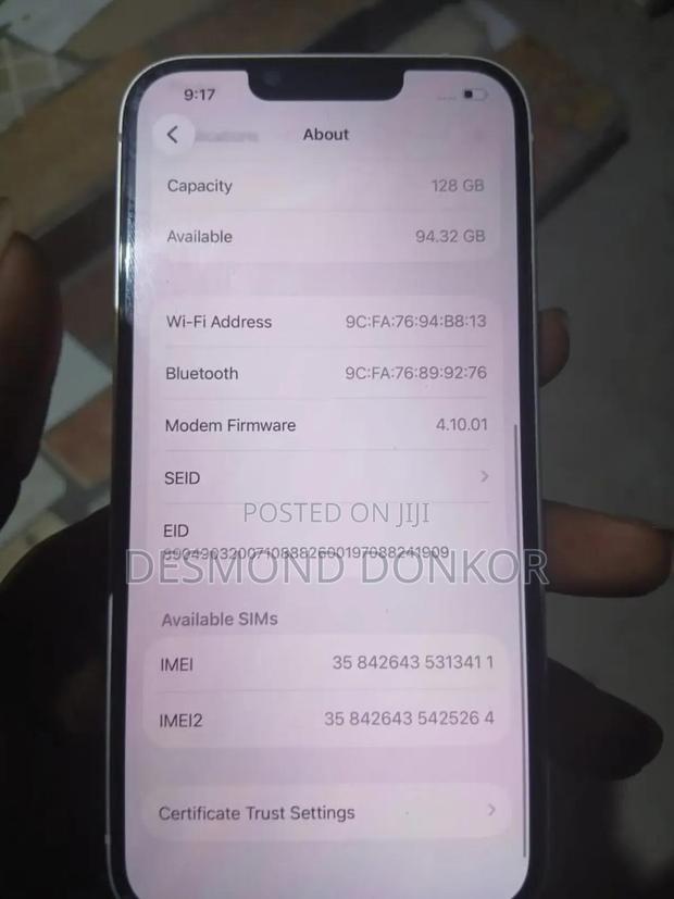 Apple iPhone 14 128 GB White