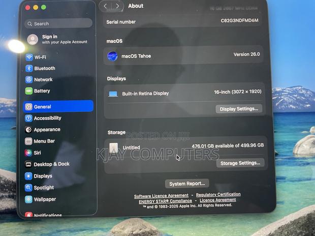 Laptop Apple MacBook Pro 2019 16GB Intel Core i7 SSD 512GB photo 6