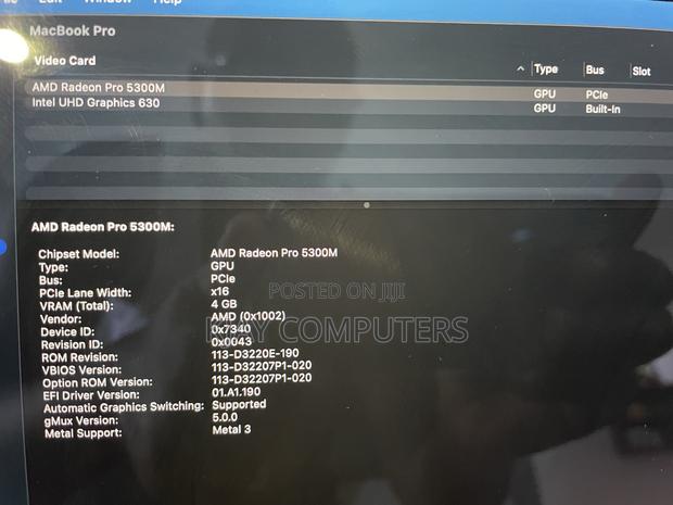 Laptop Apple MacBook Pro 2019 16GB Intel Core i7 SSD 512GB photo 8