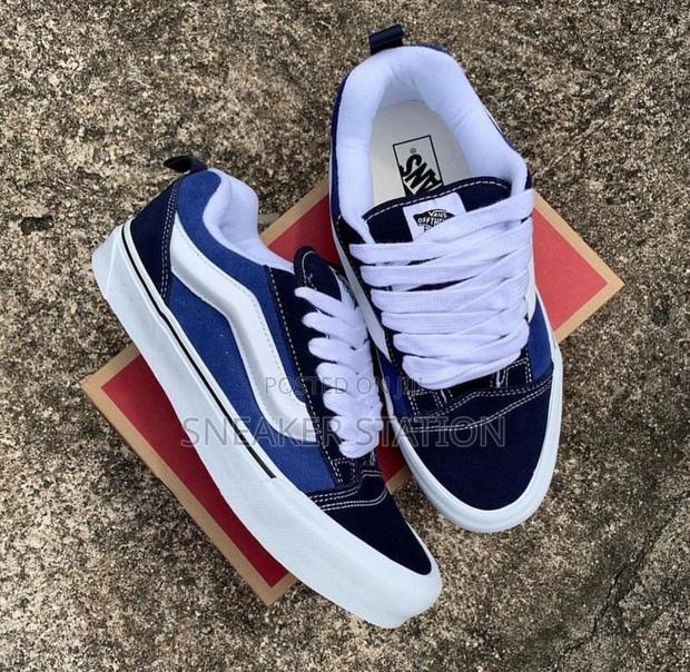 Vans Knu Skool Sneaker Navy Blue · Photo 3