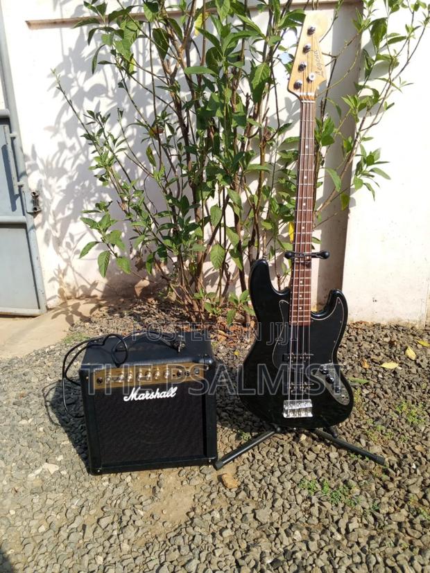Lennard Vintage Jb300 Guitar Marshall 15mg CDR Bass Combo photo 2