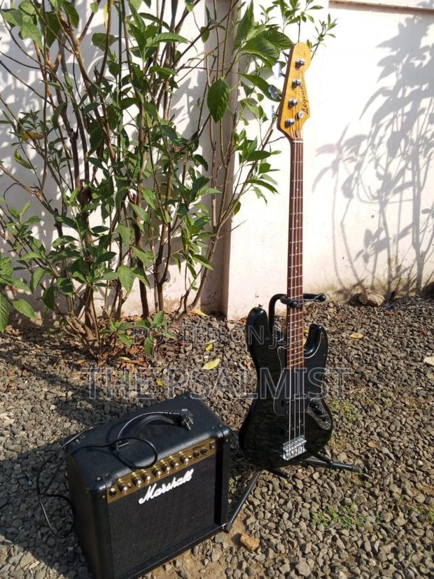 Lennard Vintage Jb300 Guitar Marshall 15mg CDR Bass Combo photo 4