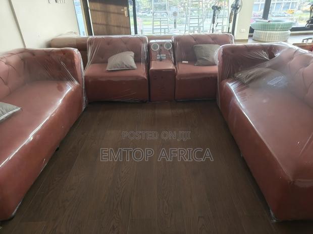 5-Piece Singing Sofa Set | 2x3-Seater + 2xsingle + Speaker Charging