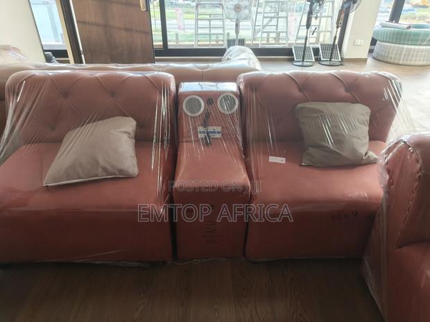 5-Piece Singing Sofa Set | 2x3-Seater + 2xsingle + Speaker Charging photo 2