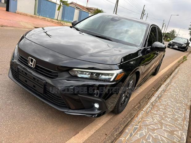 Honda Civic Touring 2022 Black photo 2