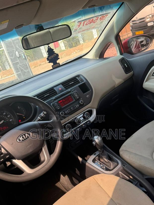 Kia Rio 2013 Red photo 2