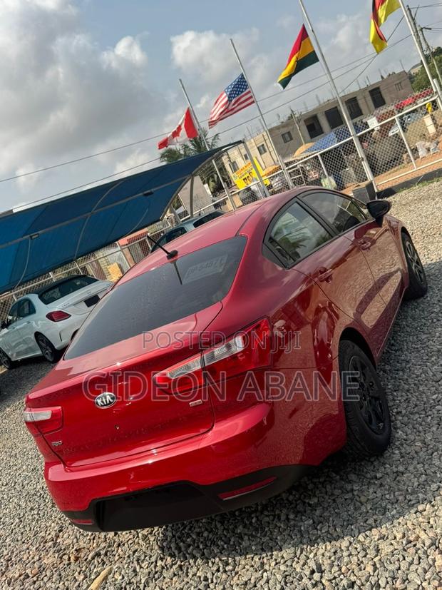 Kia Rio 2013 Red photo 5