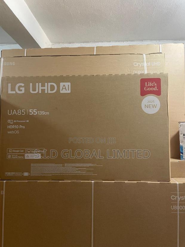 The 2025 Lg 55" Ua85 With Webos 25