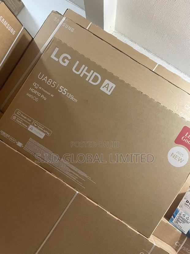 Slim Design 55" Lg Ua85 Tv Offering Premium Visuals And Smart Features photo 2