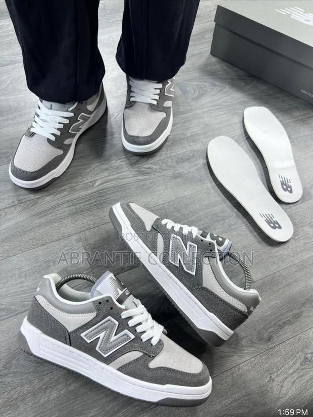 New Balance 480 Sneakers Grey/White Available · Photo 4