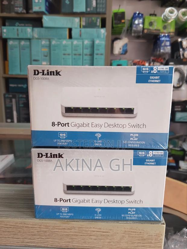 D-Link 8 Ports Gigabit Switch Dlink · Photo 3